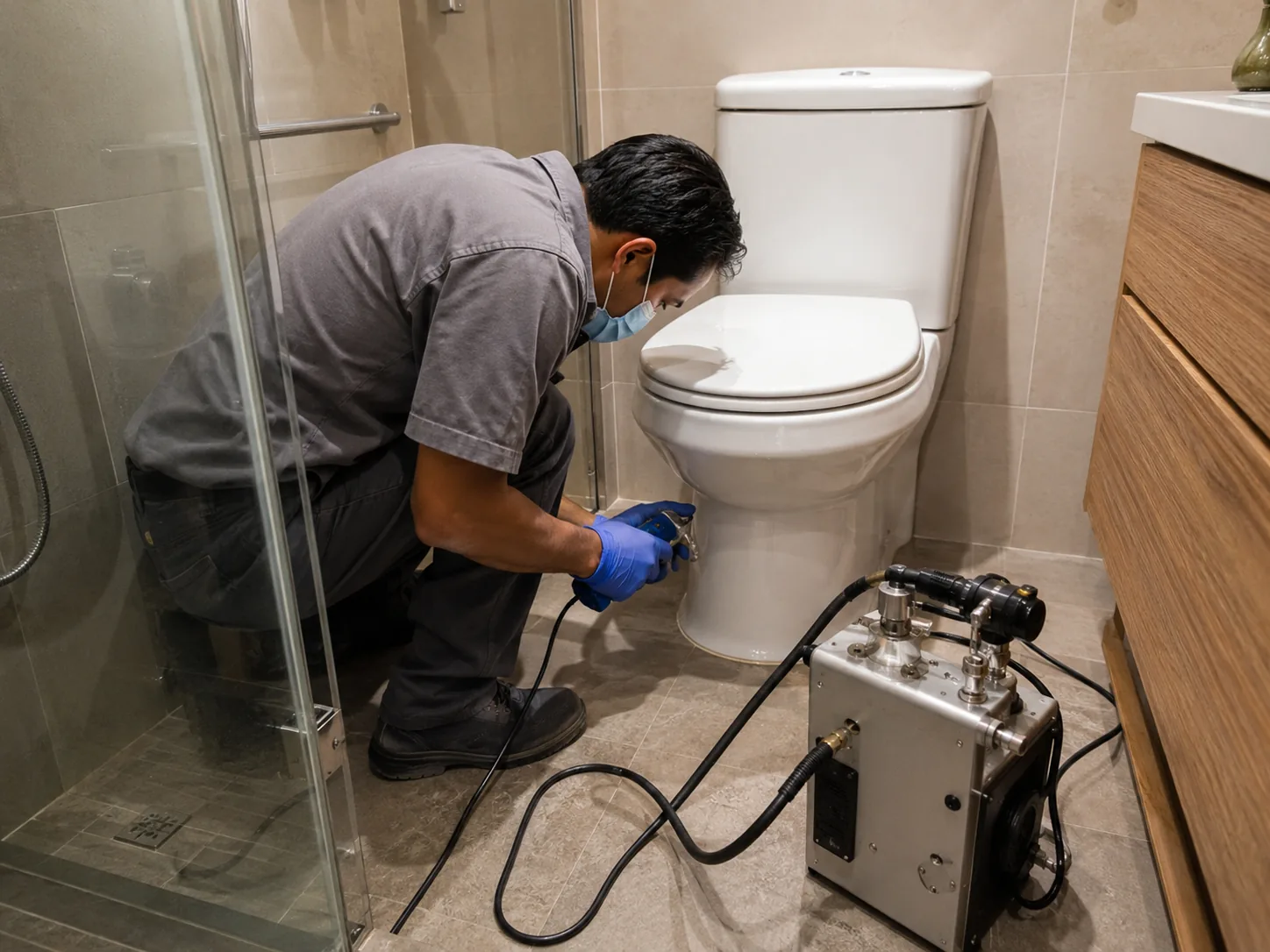 Toilet No-Hacking Repair